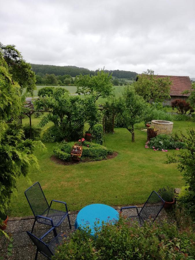 Ferienwohnung Rabelsdorf Pfarrweisach Exterior foto