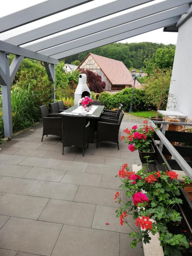 Ferienwohnung Rabelsdorf Pfarrweisach Exterior foto