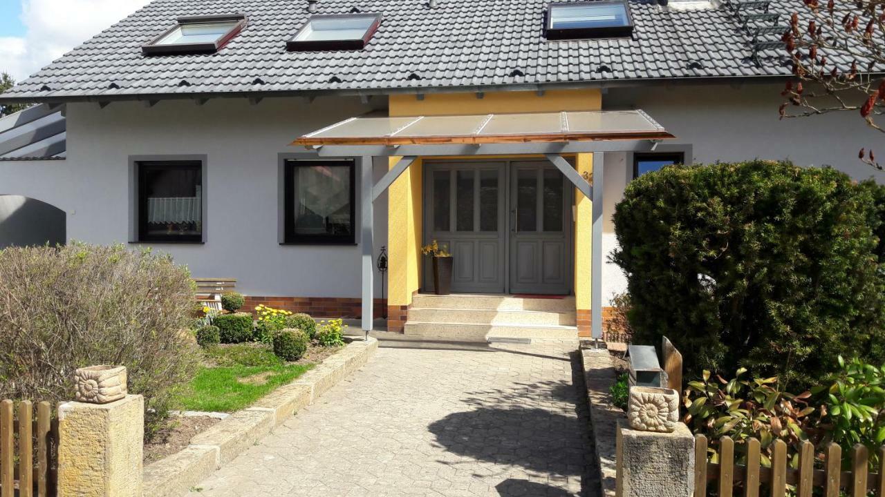 Ferienwohnung Rabelsdorf Pfarrweisach Exterior foto